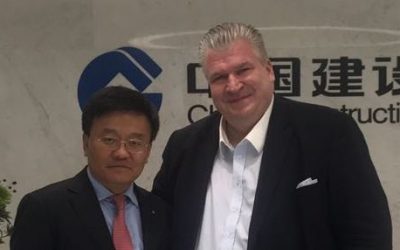 Naujoks trifft Chairman der China Construction Bank